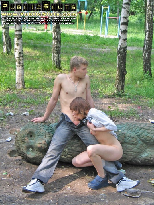 Порно Русский Минет В Парке